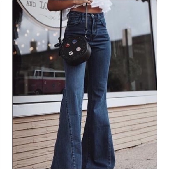True Religion Sydney Flare Dark Wash 
